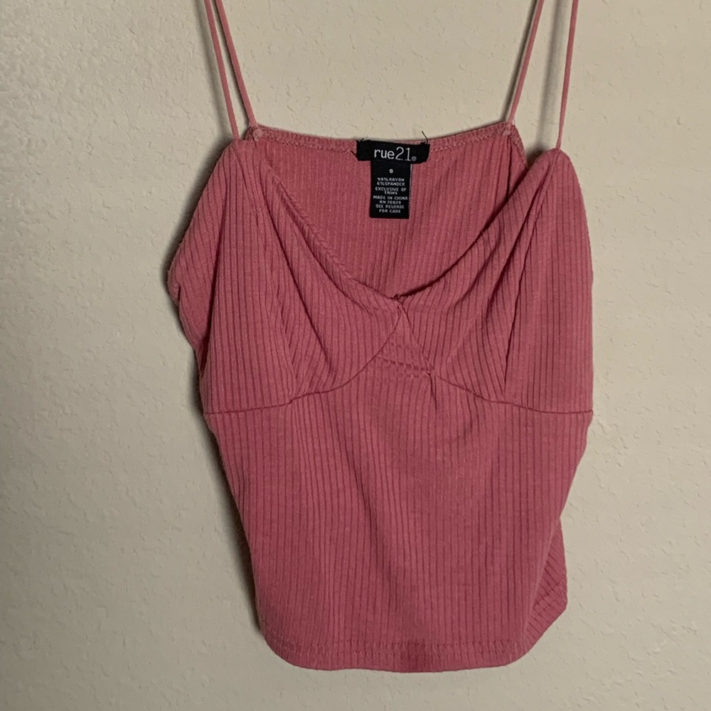Rosy pink tank!